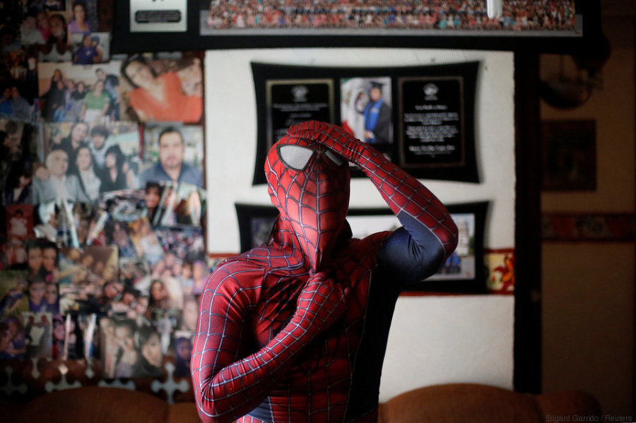 spiderman profesor mexico