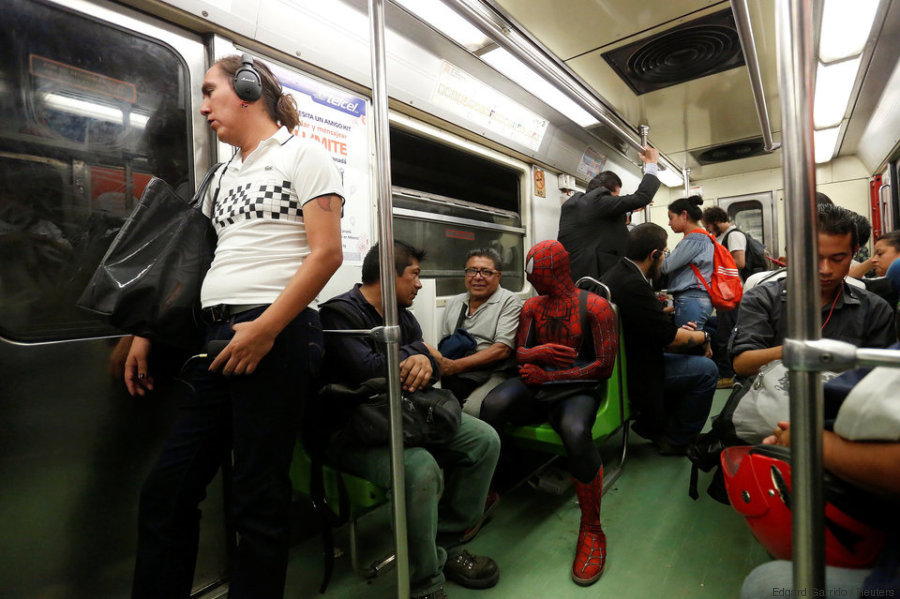 spiderman profesor mexico