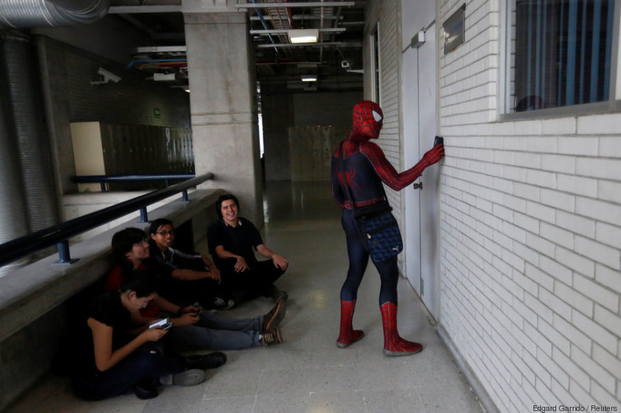 spiderman profesor mexico