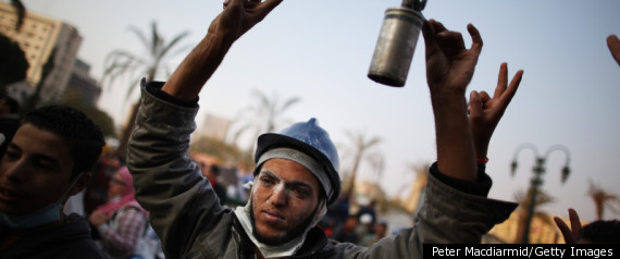 Egypt Tahrir Tear Gas Congress