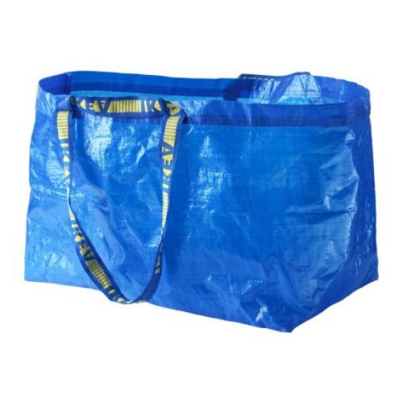 ikea yellow shopping bag