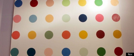 Damien Hirst Spot Painting