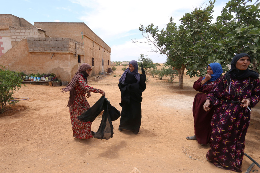 niqab daech
