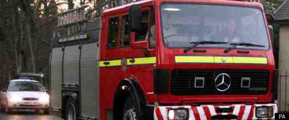 Woman Burning Flat