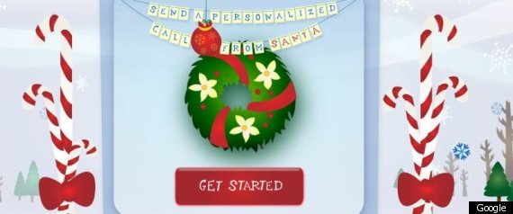 Google Send A Call From Santa