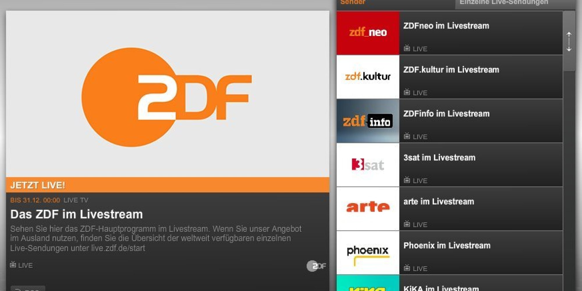 Zdf Live Stream Euro