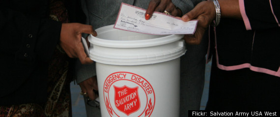 Stranger With Big Heart Puts Diamond Ring In Salvation Army Kettle