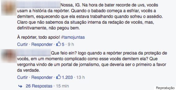 ig comentários