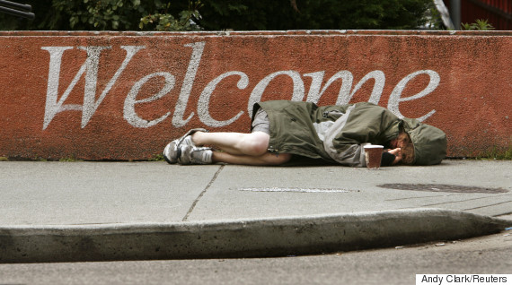 homeless canadian vancouver