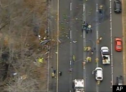 NEW JERSEY PLANE CRASH:PLANE CRASHES ON HIGHWAY 2 BUSINESS EXECS | THE