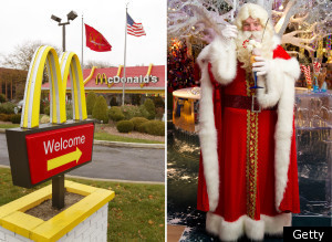 Mcdonalds Mystery Santa