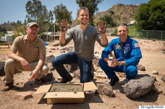 matt damon nasa