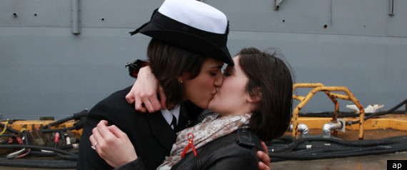 Lesbian Kiss Us Navy