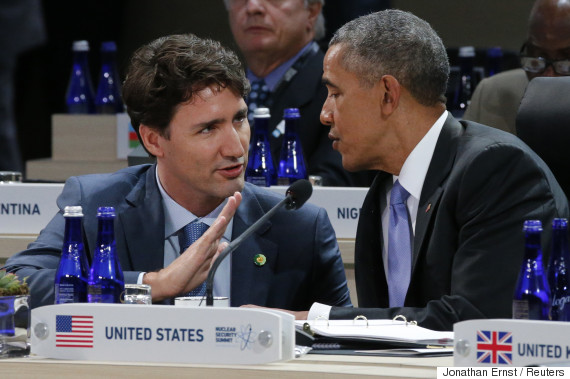 barack obama justin trudeau