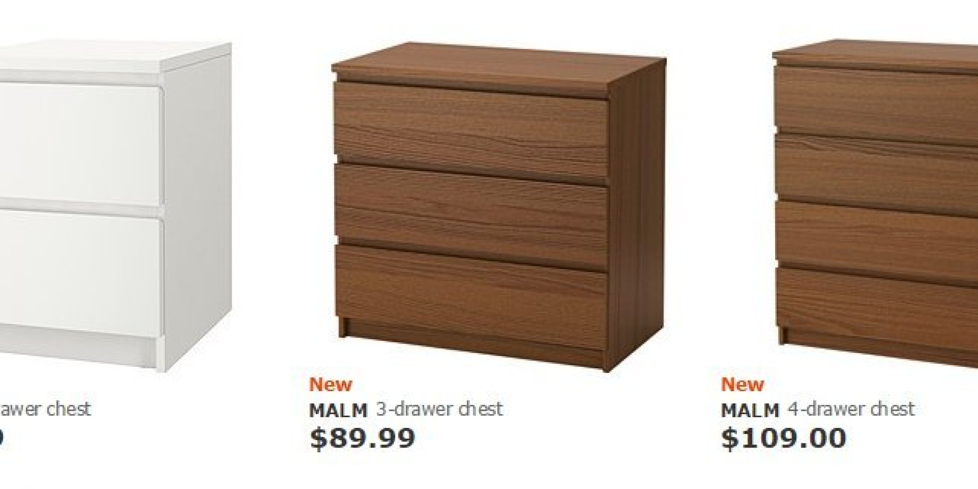 Ikea Recalls All Malm Dressers