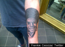 That's Bad! X Factor Reject Frankie Cocozza Gets Michael Jackson Tattoo