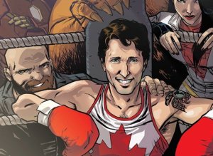 Justin Trudeau Chez Marvel