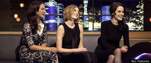Downton Abbey Sisters On The Jonathan Ross Show