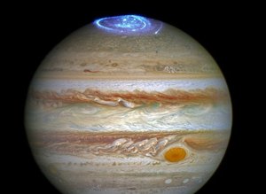 Aurores Boreales Jupiter