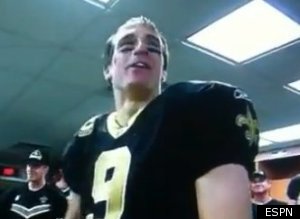 Drew Brees Speech Record Saints