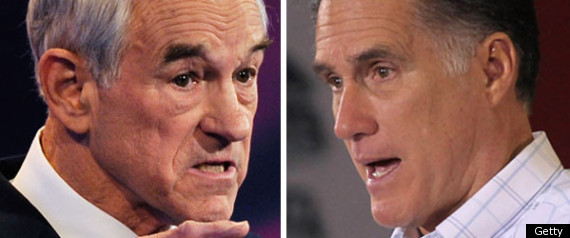 Mitt Romney Ron Paul