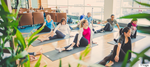 yvr airport yoga