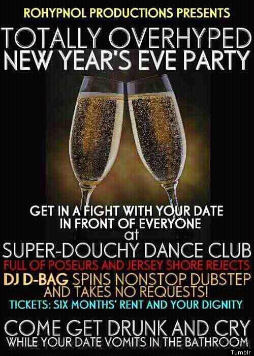 Literal New Year&#039;s Eve Invite Tells It Like It Is | HuffPost