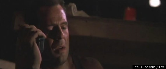Die Hard Walkie Talkie Skit