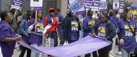 Seiu Workers Rally