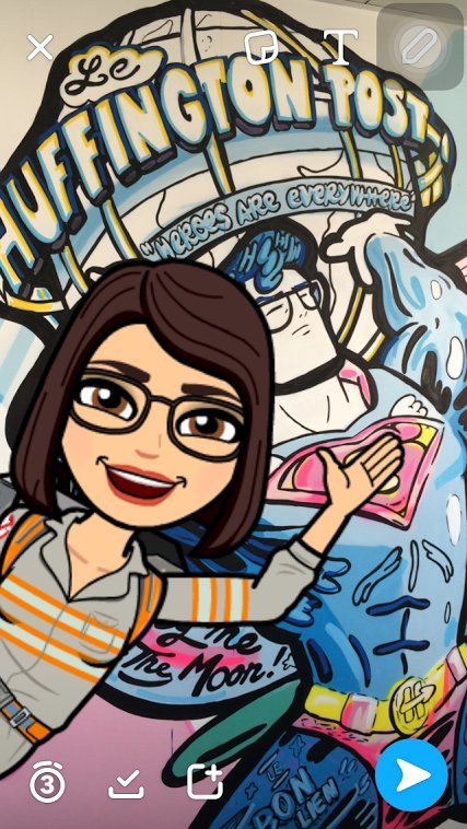 bitmoji snap stickers
