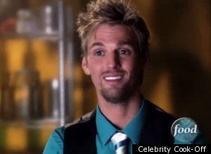 Aaron Carter Celebrity Cook Off