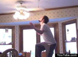 WATCH: Ceiling Fan Trick Goes Wrong
