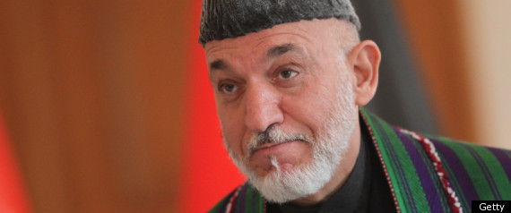 Hamid Karzai Afghanistan Bagram