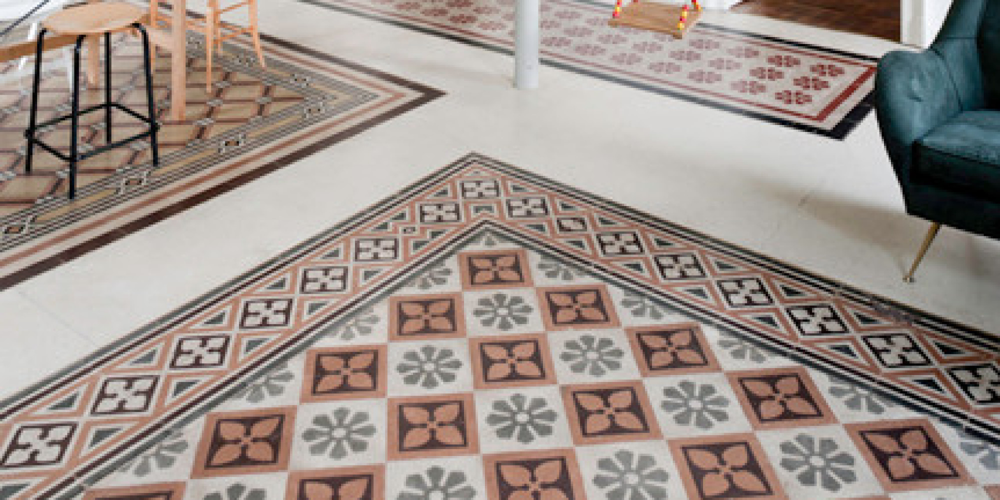 7 pattern in pattonelle da cui prendere ispirazione Mattonelle 10 x 10 gialle