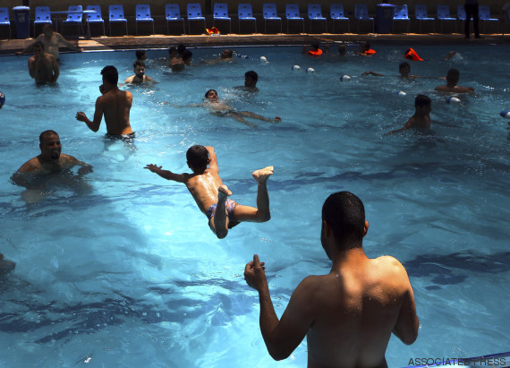 swimming