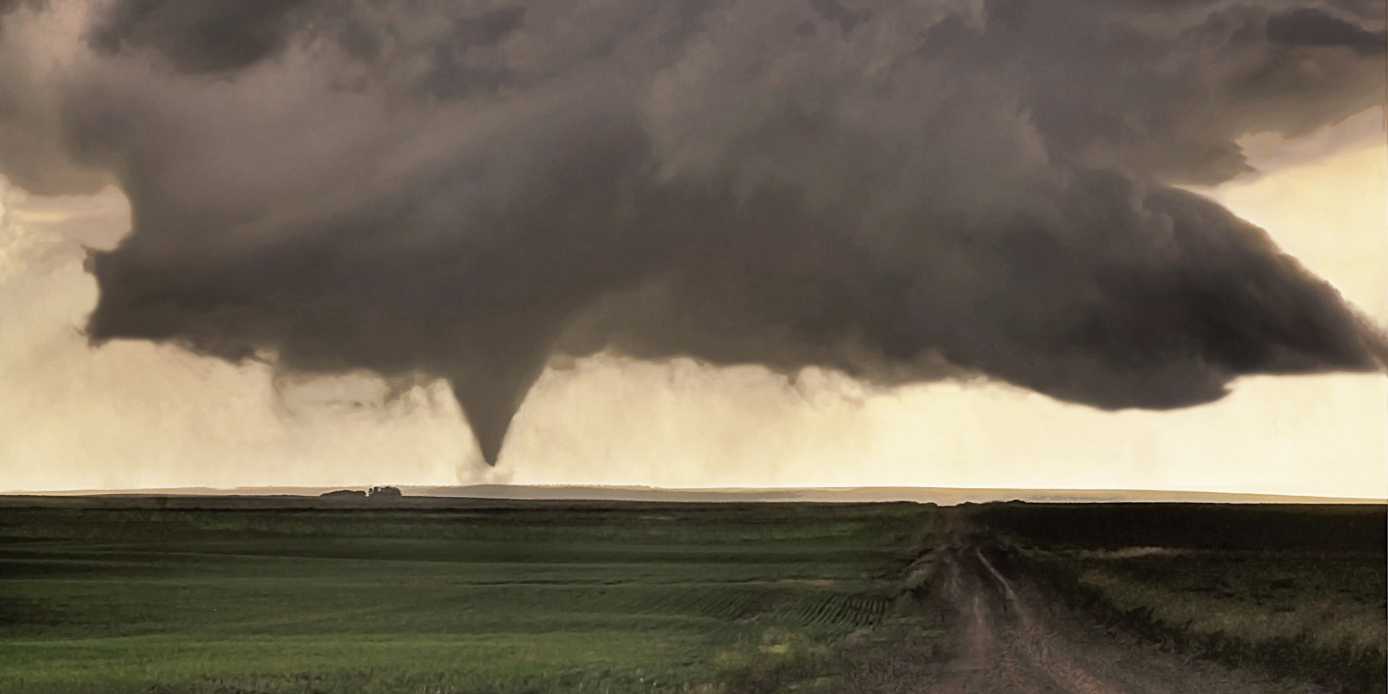 Saskatchewan Tornado Funnel Clouds Touch Down Near Melville, Yorkton