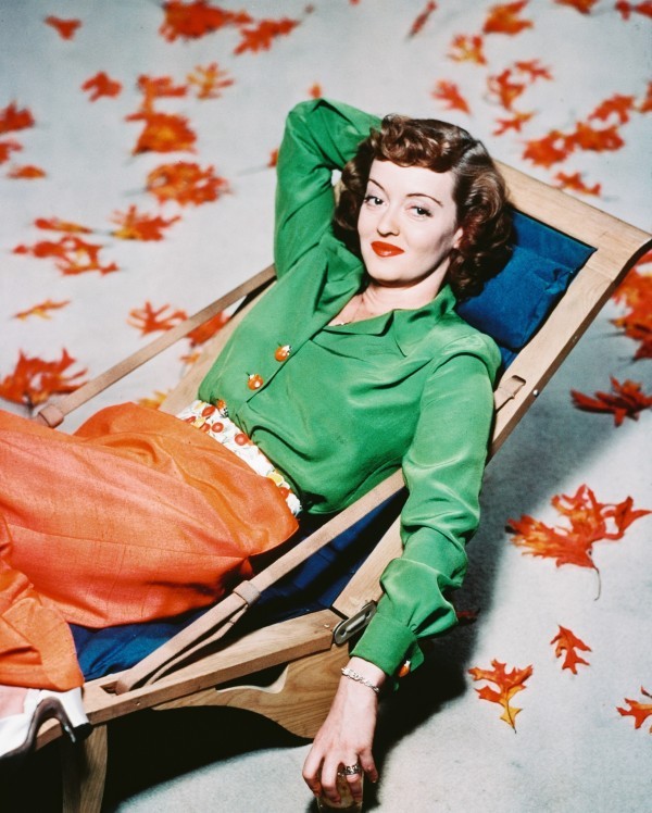Today 39s pick is American actress Bette Davis on an autumnal set in the 1940s
