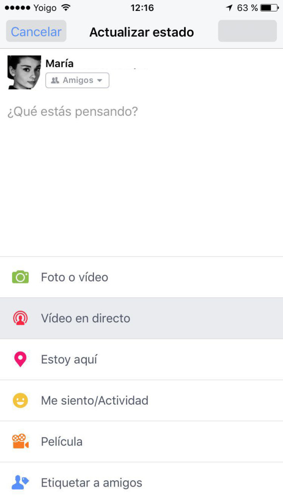 directo facebook