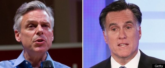 Jon Huntsman Mitt Romney