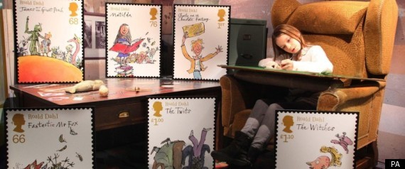 Roald Dahl Stamps Kid