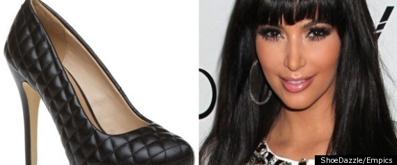 Kim Kardashian Royal Shoe