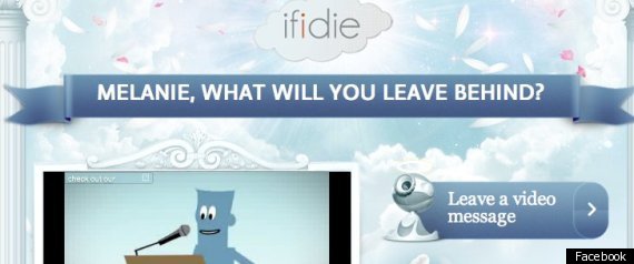 If I Die Facebook App