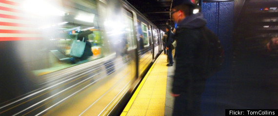 New York City Subway Man Saves Drunk