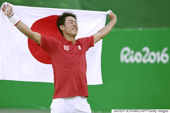 nishikori august 14 2016