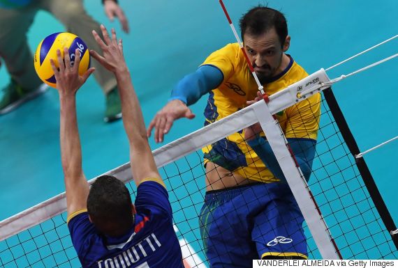 brazil france volleyball