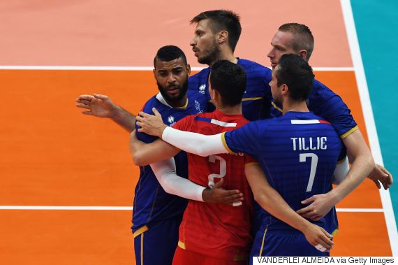 brazil france volleyball