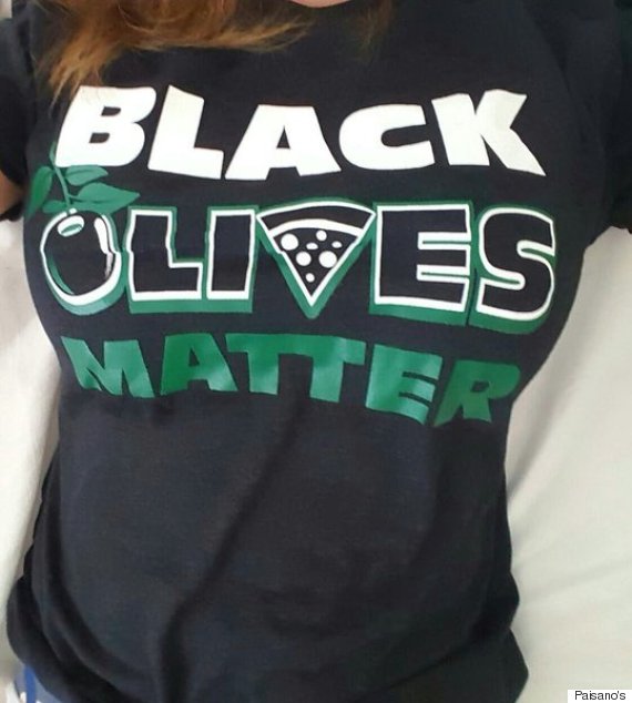 Black Olives Matter Merchandise Sold By New Mexico Restaurant