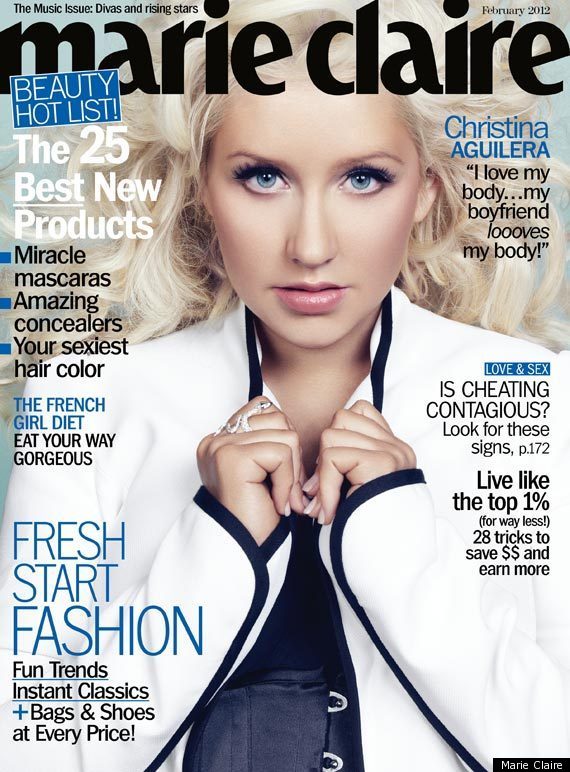 For more from Aguilera head over to Marie Claire or pick up a copy on 