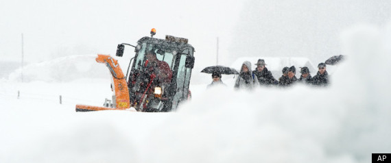 Austria Snowfall