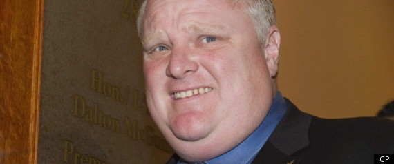 Rob Ford Diet Toronto